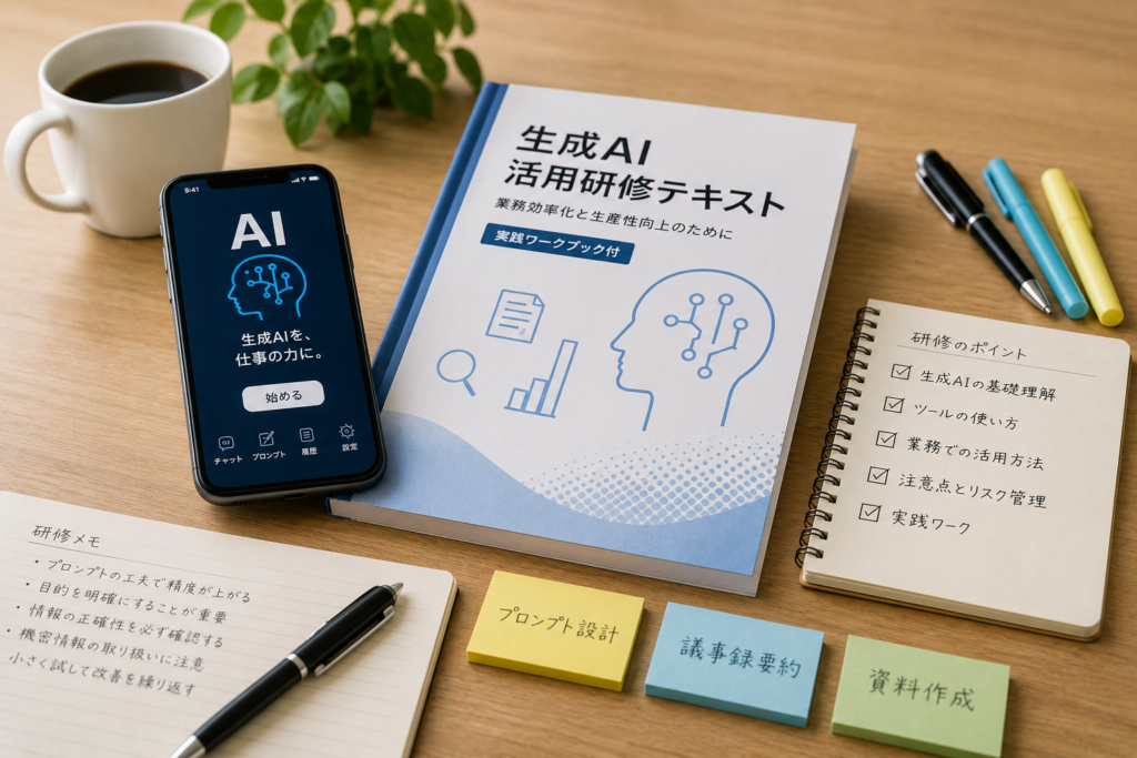 AIと人材育成のイメージ